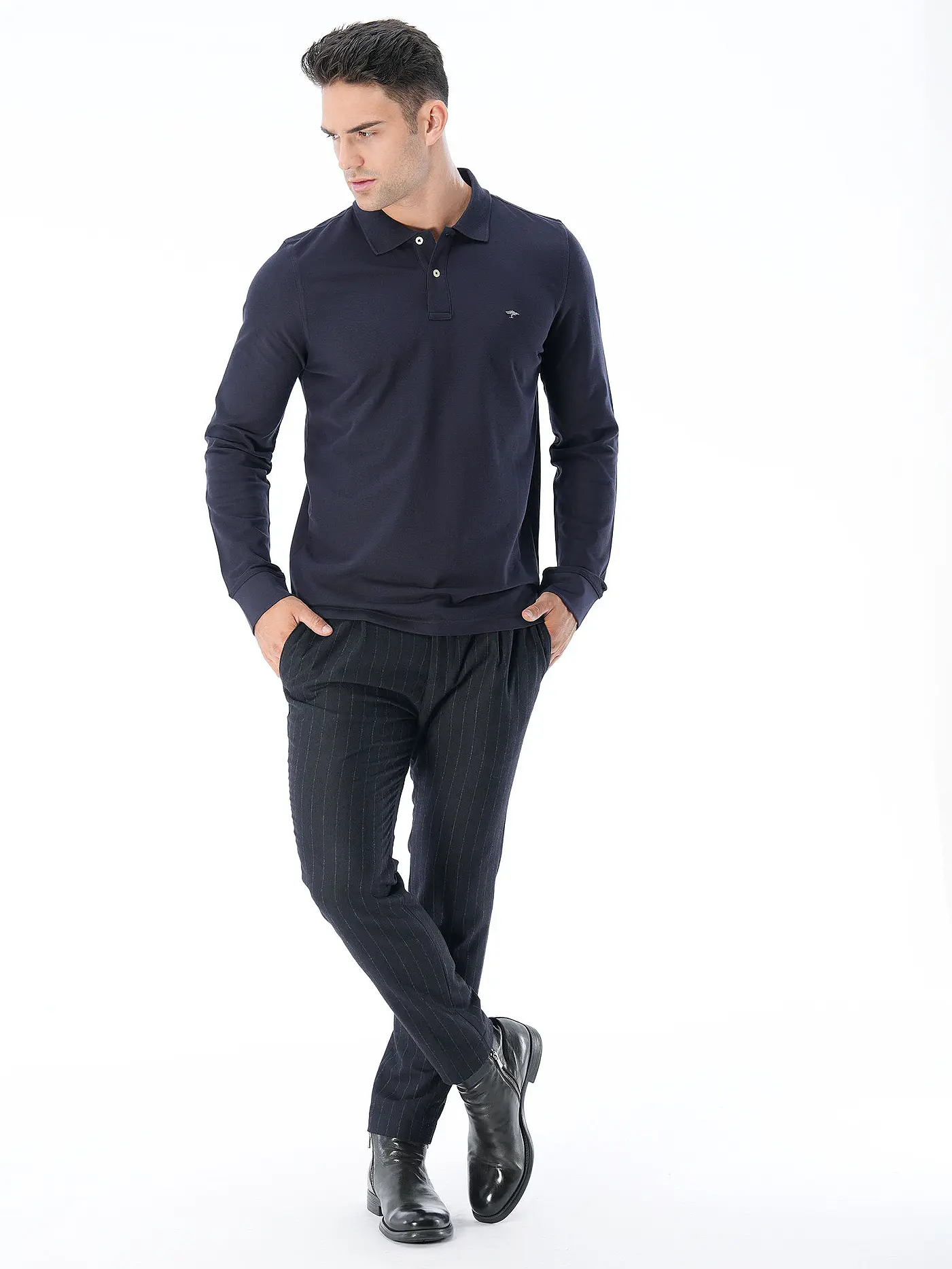 FYNCH HATTON | Poloshirt | dunkelblau